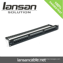 CAT6A patch panel Para acessórios de cabeamento de rede RJ45 / RJ11